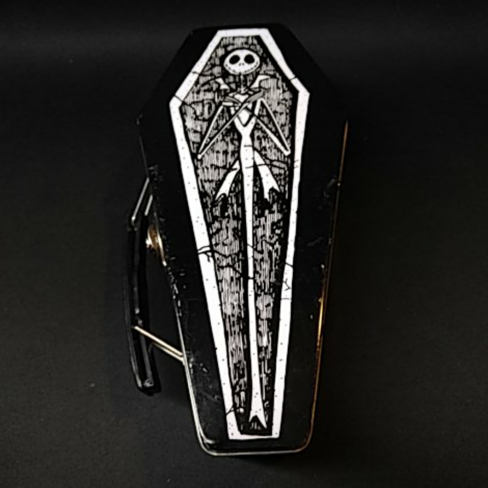 Nightmare Before Christmas vintage tin coffin box